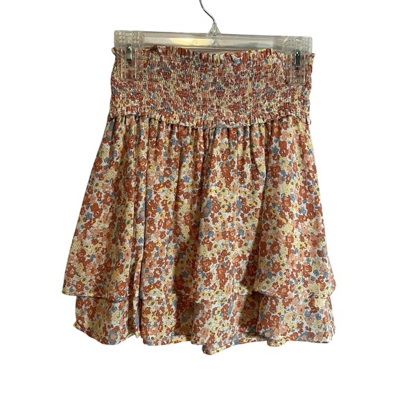 Rails Dresses & Skirts - Rails Addison Tiered Skirt Multi Wildflower Size XS